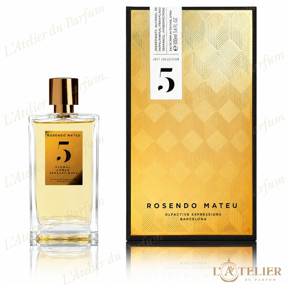 Rosendo Mateu N°5 – Eau de Parfum Unisexe 100ml – offret