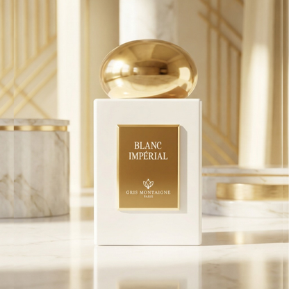 BLANC IMPÉRIAL - GRIS MONTAIGNE