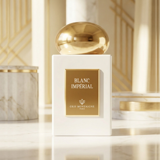 BLANC IMPÉRIAL - GRIS MONTAIGNE