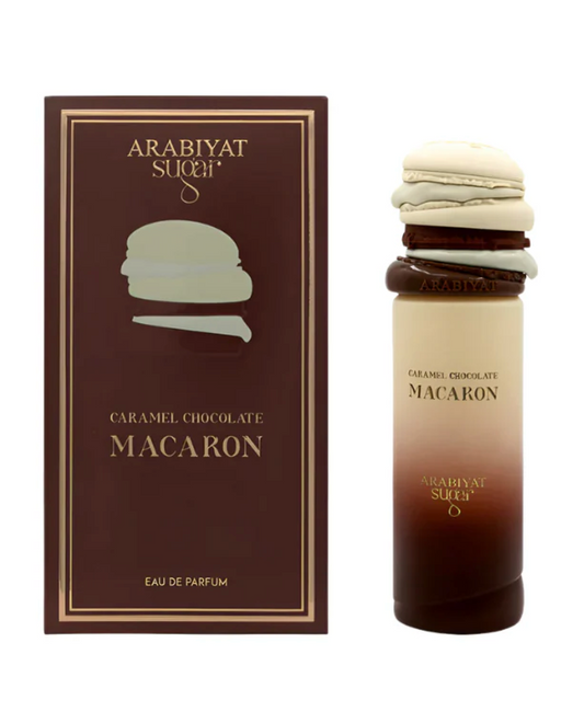 CARAMEL CHOCOLATE MACARON - ARABIYAT SUGAR