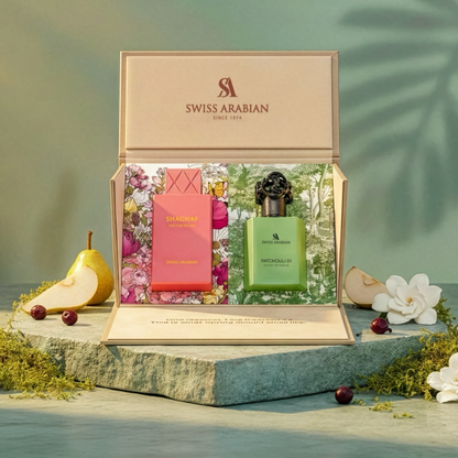 COFFRET NECTAR BLUSH  & PATCHOULI 01 - SWISS ARABIAN