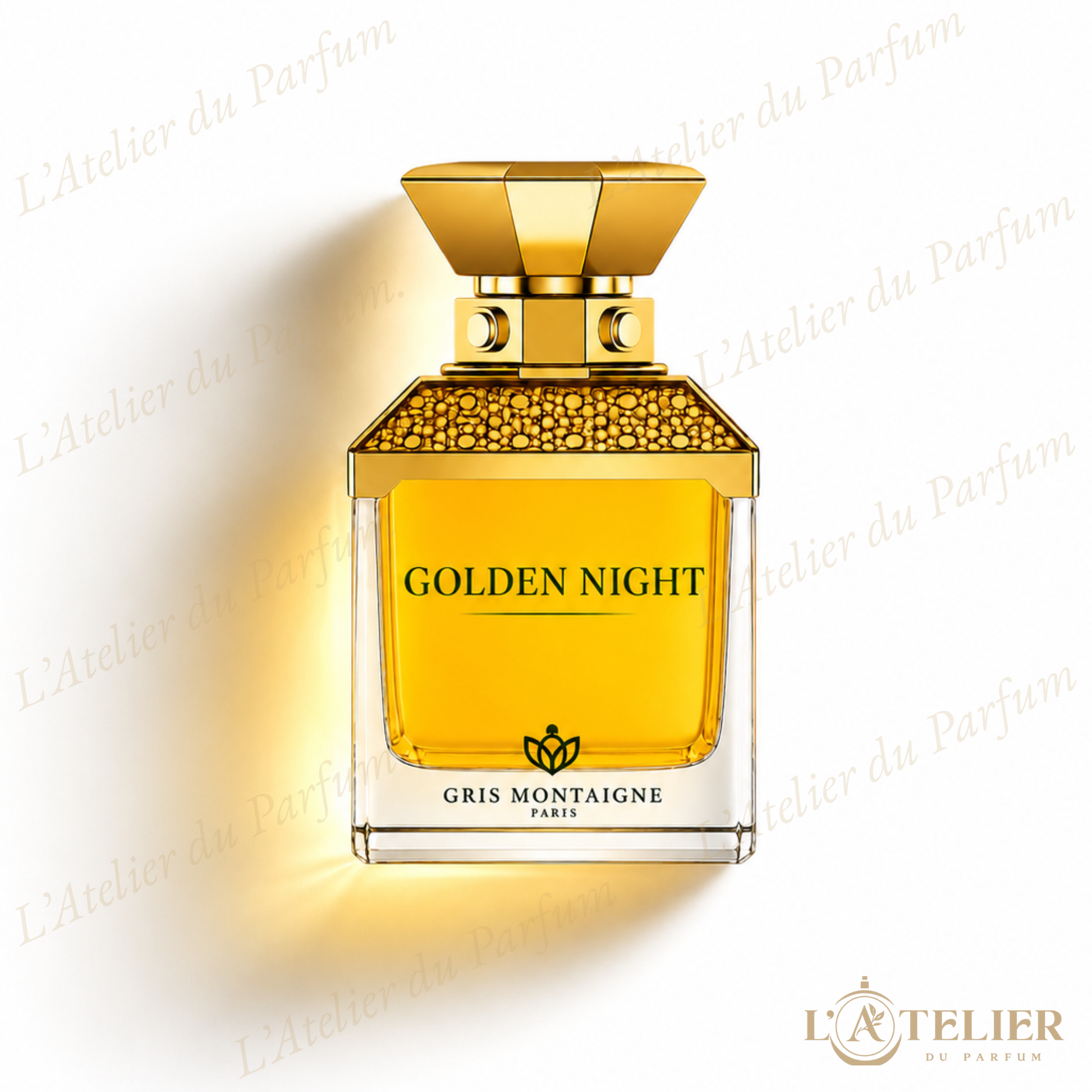 Golden Night Gris Montaigne – parfum de niche unisexe doux et enveloppant – 100ml