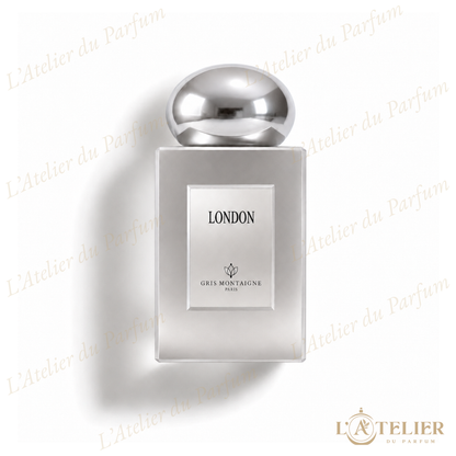London Gris Montaigne – extrait boisé rose safran myrrhe oud patchouli vétiver – 75ml