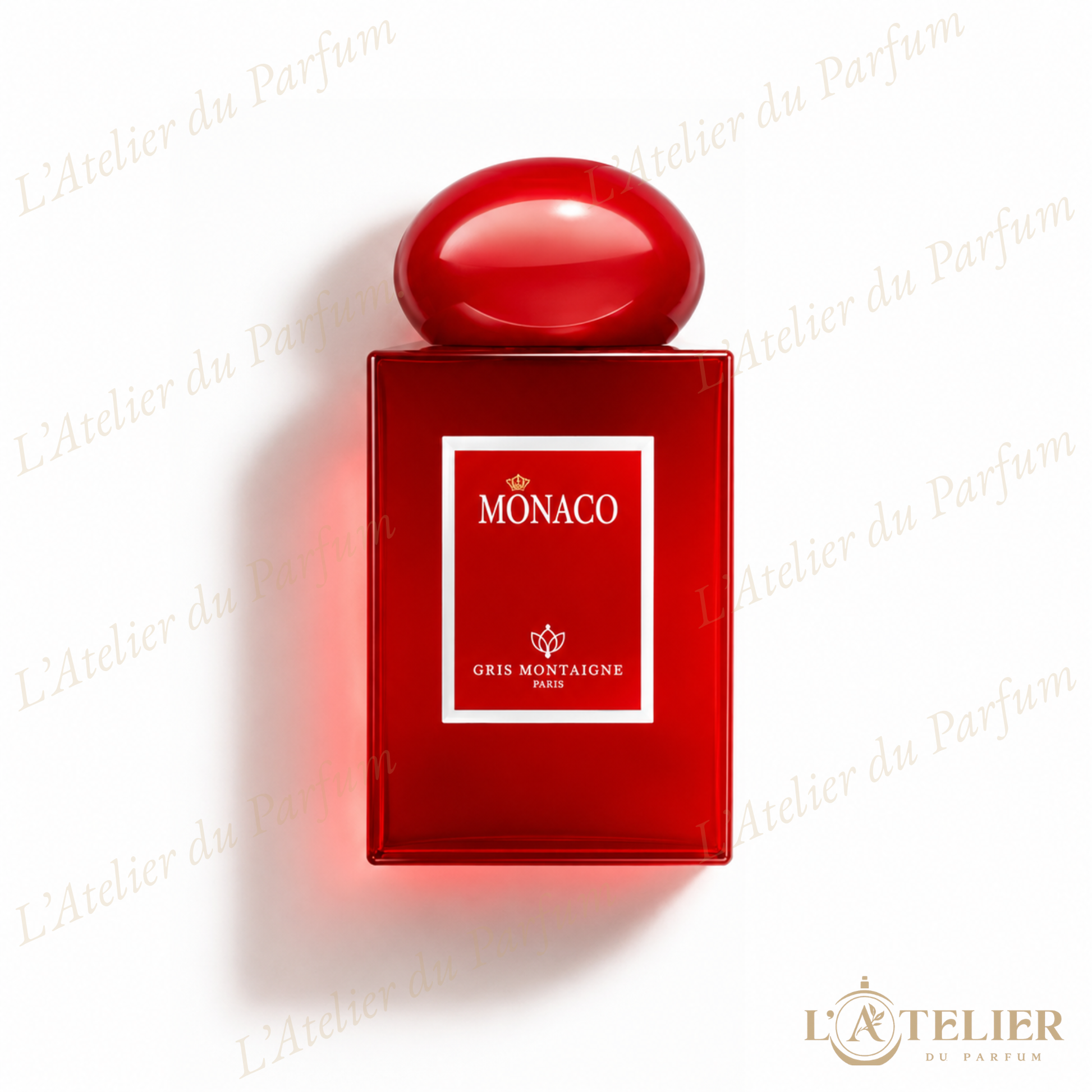 Monaco Gris Montaigne – Extrait de Parfum Unisexe 75ml – flacon vue de face