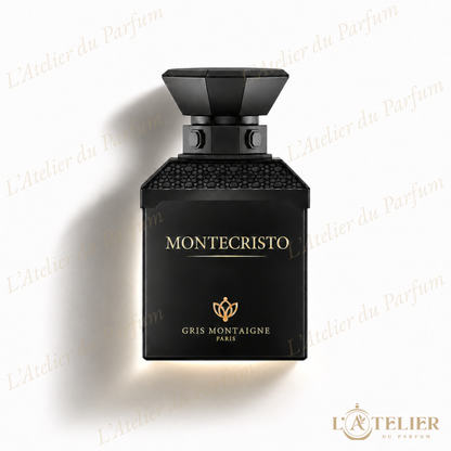 Montecristo Gris Montaigne – parfum de niche unisexe chaleureux et sophistiqué – 100ml
