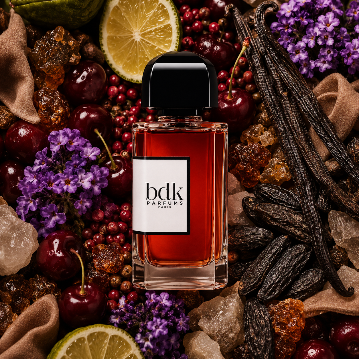 Rouge Smoking BDK Parfums – EDP niche cerise vanille noire tonka ambroxan musc