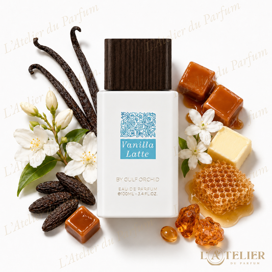 Vanilla Latte Gulf Orchid – Eau de Parfum Femme 100ml – flacon vue de face