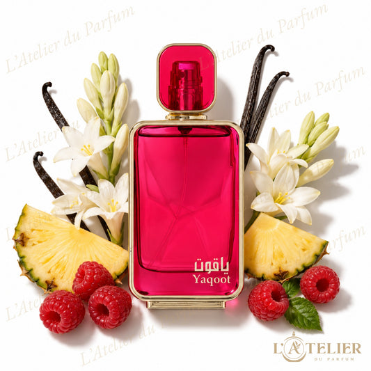 Yaqoot Arabian Oud – Eau de Parfum Unisexe 100ml – flacon vue de face
