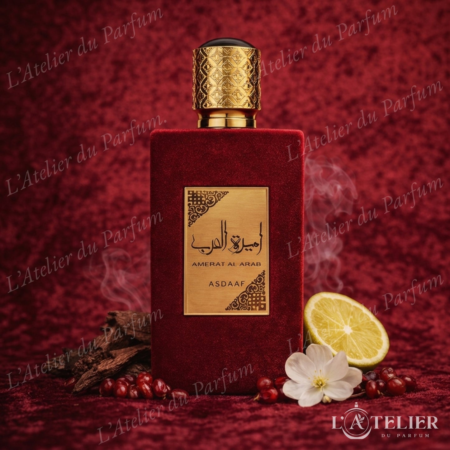 Ameerat Al Arab Asdaaf – parfum femme oriental doux et captivant – 100ml vue de côté