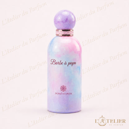 Barbe à Papa Dubaï Flower – parfum femme sucré et addictif façon fête foraine – 100ml 35€