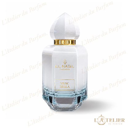 Musc Bella El Nabil – parfum femme poudré et irrésistiblement féminin – 65ml 30€