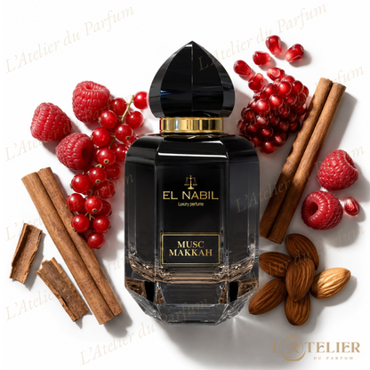 Musc Makkah El Nabil – Eau de Parfum Homme 65ml – flacon vue de face