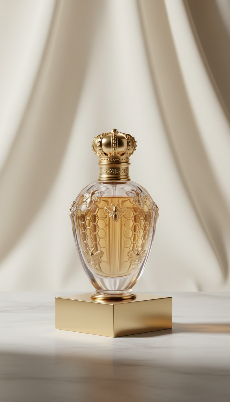 Parfum bouteille abeille impériale