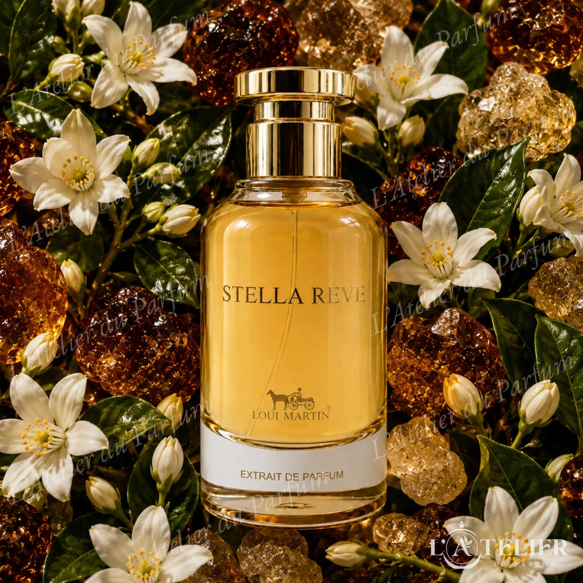 Stella Rêve Loui Martin – extrait floral ambré fleur d'oranger baume du Pérou ambre blanc – 100ml 35€