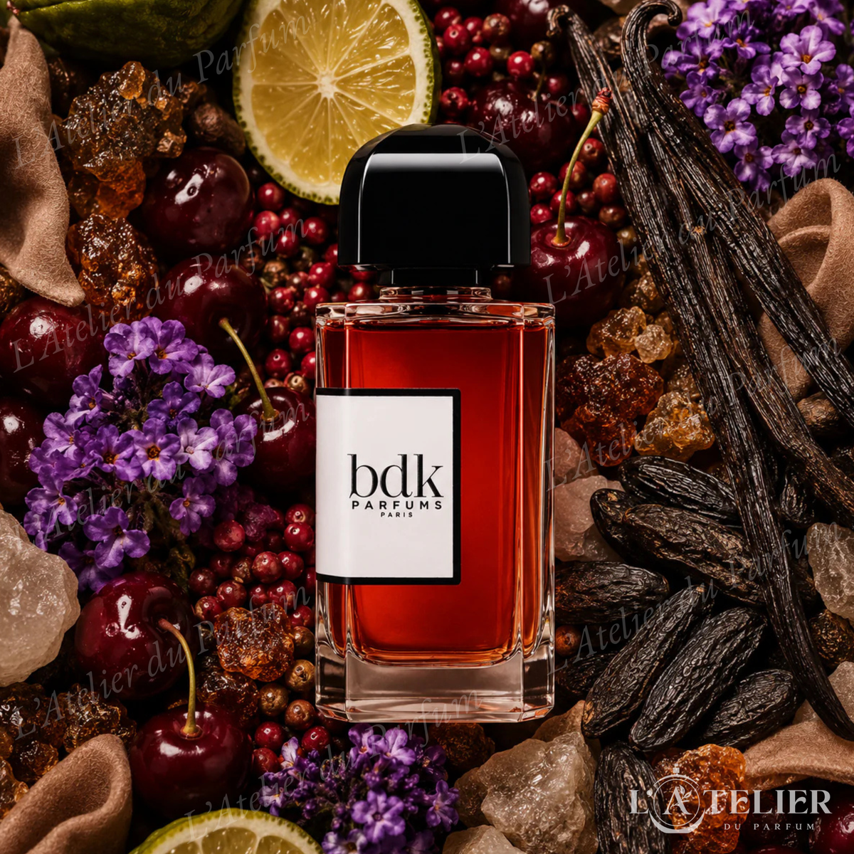 Rouge Smoking BDK Parfums – EDP cerise baies roses vanille noire tonka ambroxan musc – 100ml